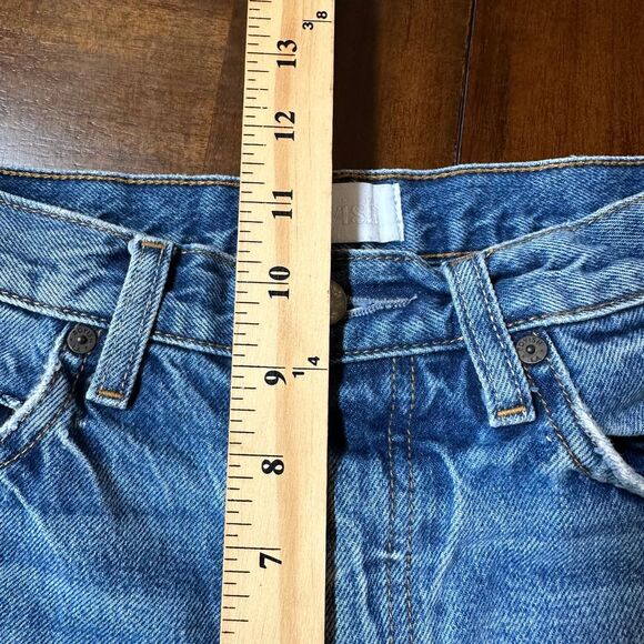 Boyish Jeans Tommy in Stage Door Mid Rise‎ Distressed Cotton Crop Size 26 - Picture 8 of 13